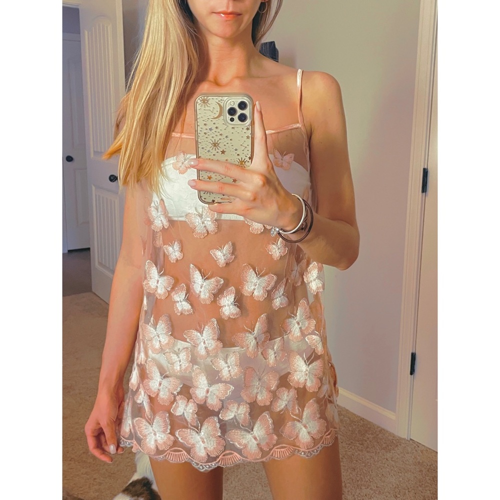 handmade butterfly dress